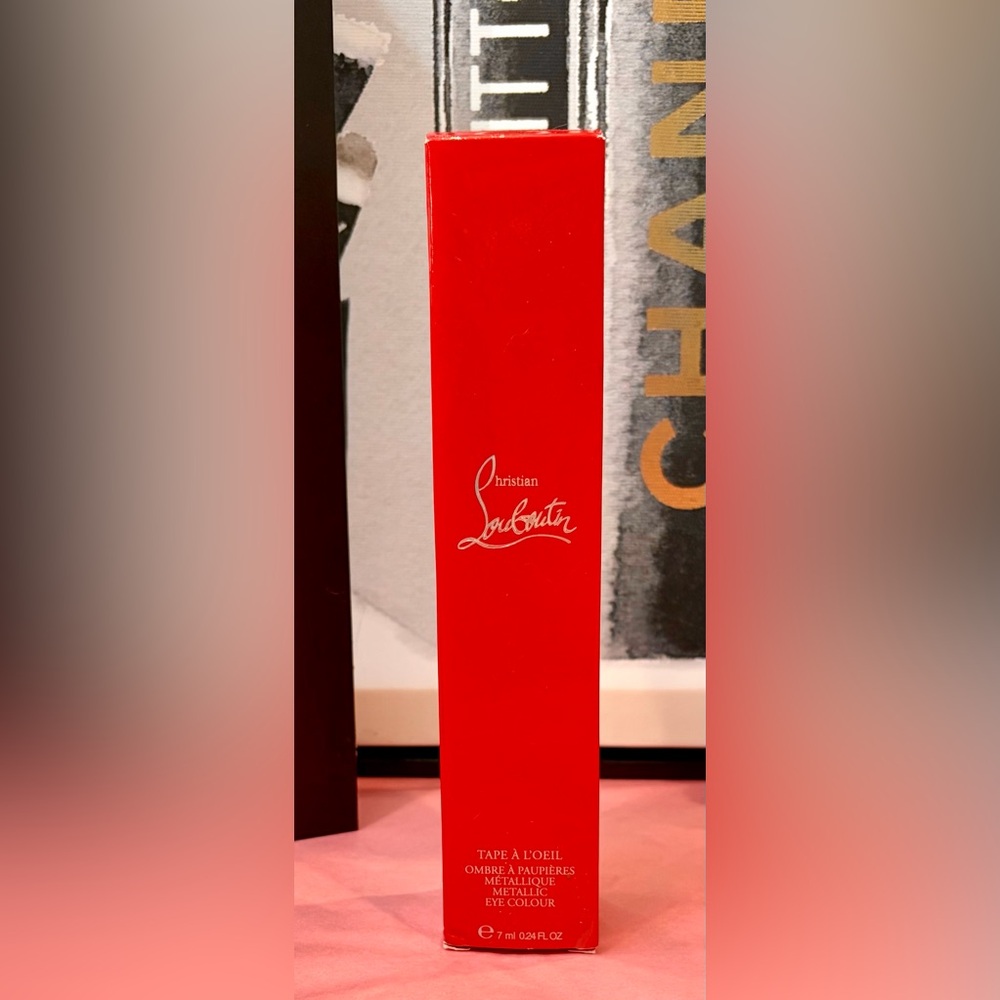 NIB CHRISTIAN LOUBOUTIN Metallic Eyeshadow, Blush Highlighter & Lip Color #720